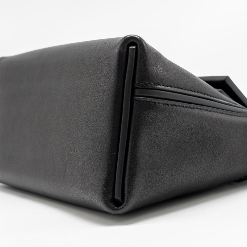 Hermes Mini 24/24 2424-21 Bag Volupto/ Swift Black SHW Stamp K