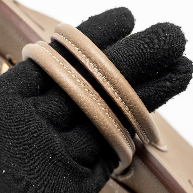 Hermes Birkin 25 Togo Etoupe GHW Stamp Z