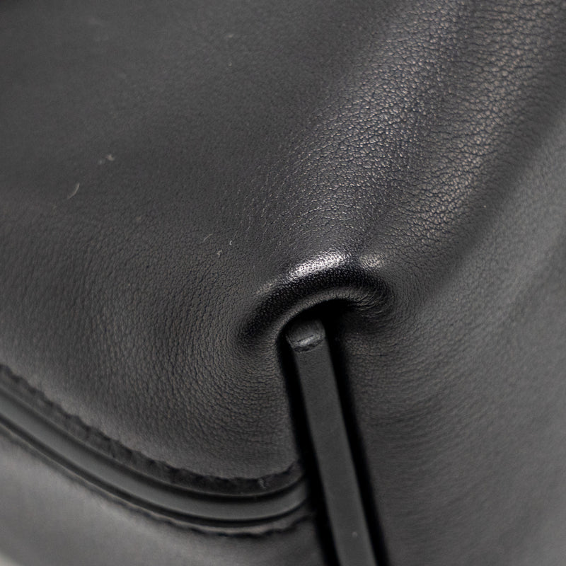 Hermes Mini 24/24 2424-21 Bag Volupto/ Swift Black SHW Stamp K
