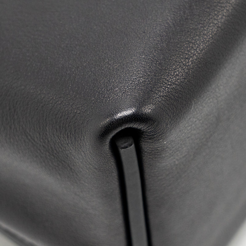 Hermes Mini 24/24 2424-21 Bag Volupto/ Swift Black SHW Stamp K