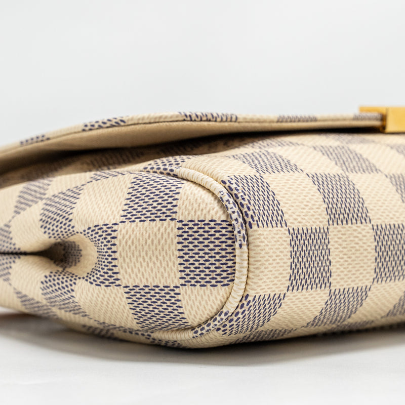 Louis Vuitton Favorite MM Damier Azur Canvas GHW