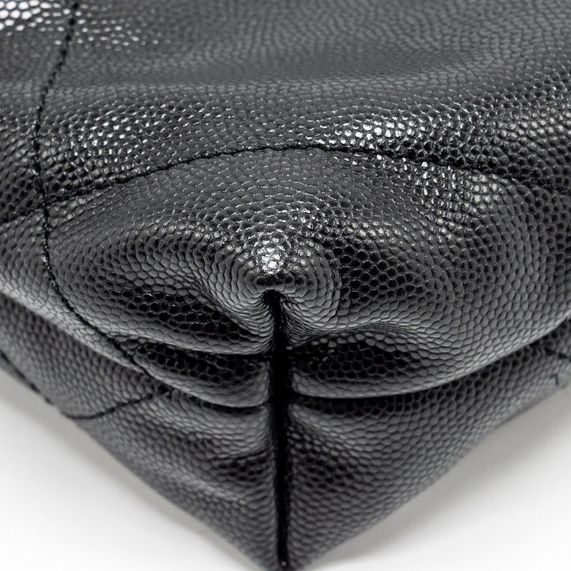 Chanel Mini 22 Bag Caviar Black GHW (Microchip)