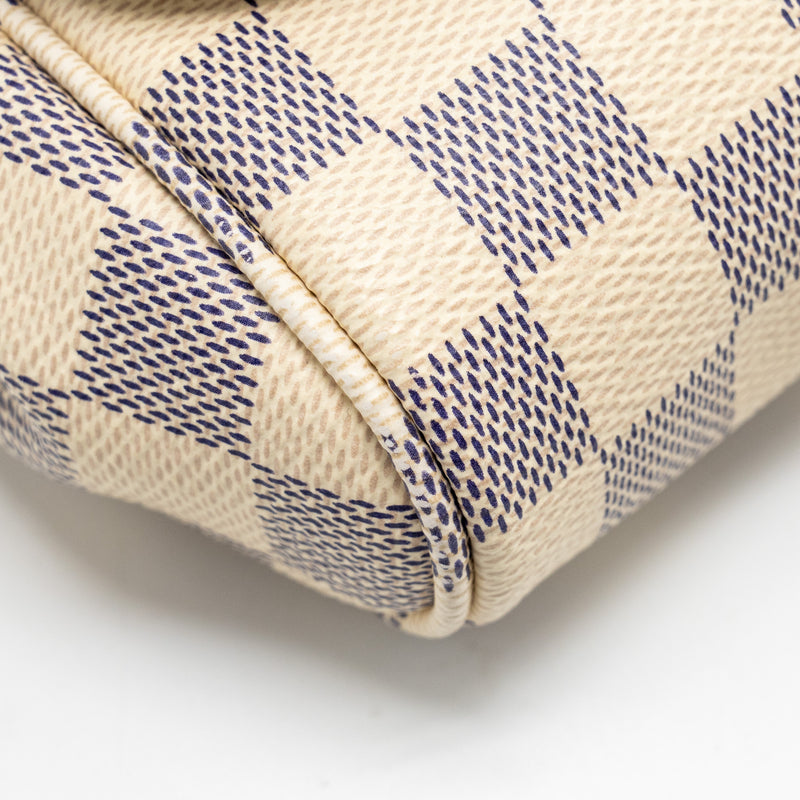 Louis Vuitton Favorite MM Damier Azur Canvas GHW