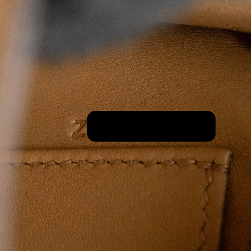 Hermes Mini Kelly II Epsom Chai GHW Stamp Z