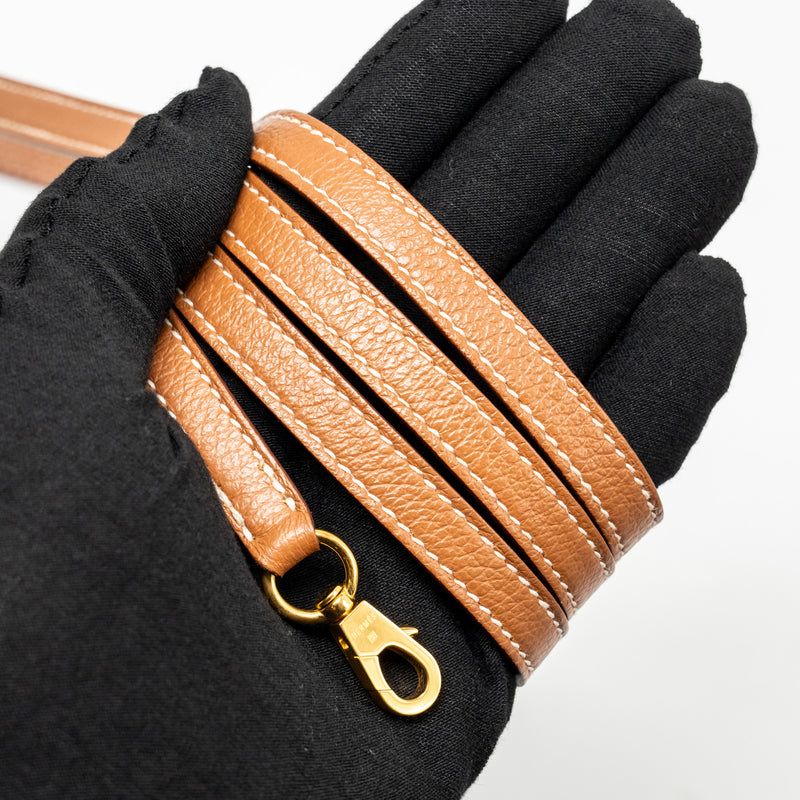 Hermes Mini Bolide Evercolor Gold GHW Stamp Y
