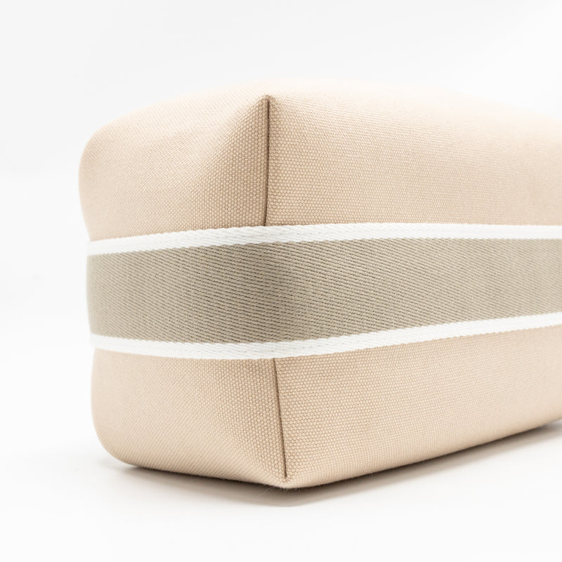 Hermes trousse de toilette bride a brac pm natural SHW