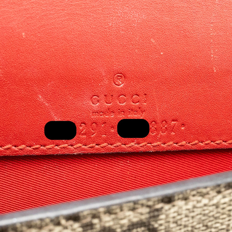 Gucci Supreme Mini Bag Cherries GG supreme canvas GHW