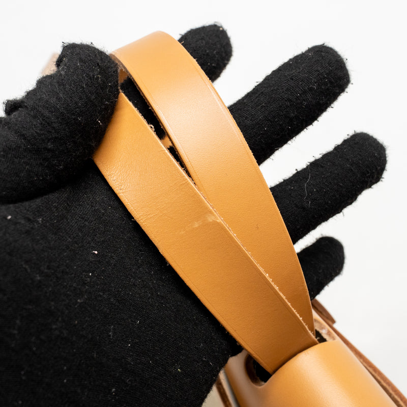 Hermes Herbag 31 Zip Bag Canvas/Hunter Leather Beton/Naturel Sable GHW Stamp U