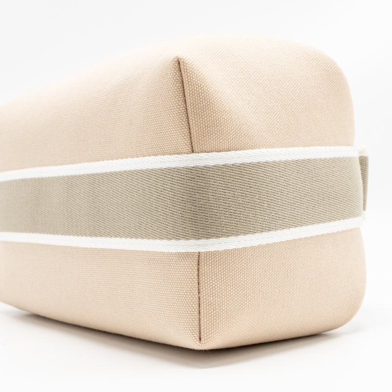 Hermes trousse de toilette bride a brac pm natural SHW