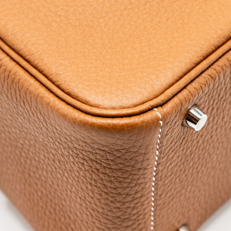 Hermes Mini Lindy clemence gold SHW stamp B