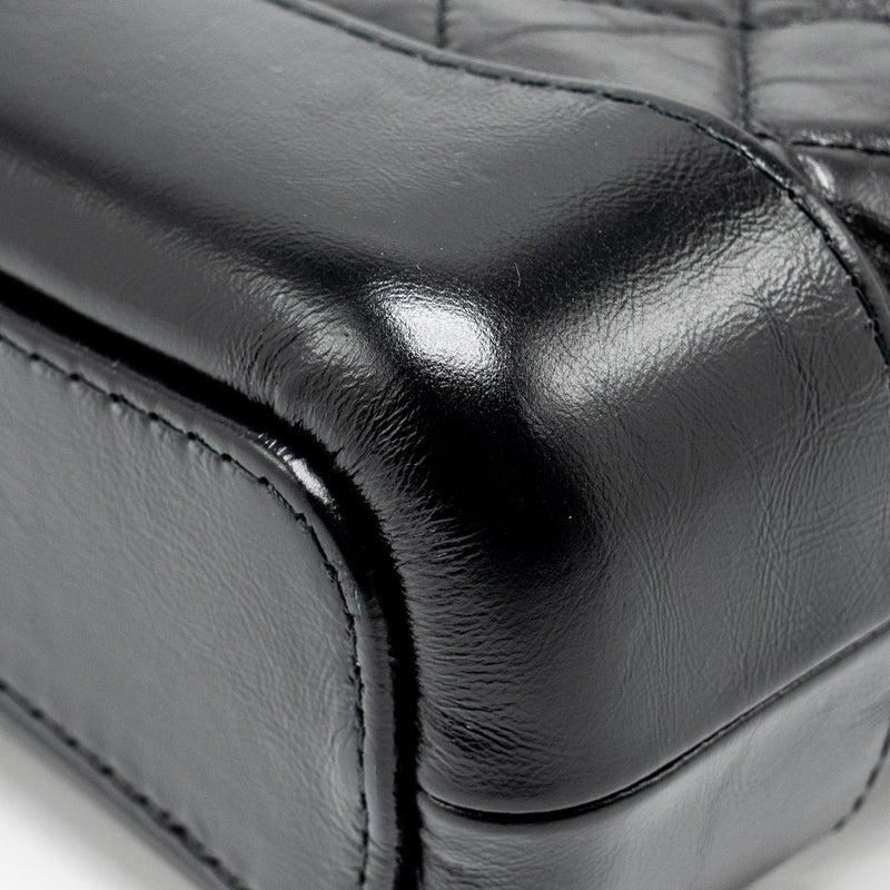 Chanel Small Gabrielle Hobo Bag Aged Calfskin So Black