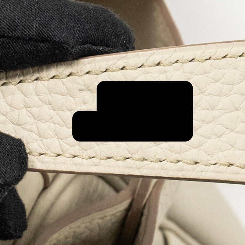 Hermes Lindy 30 Clemence Craie SHW Stamp D