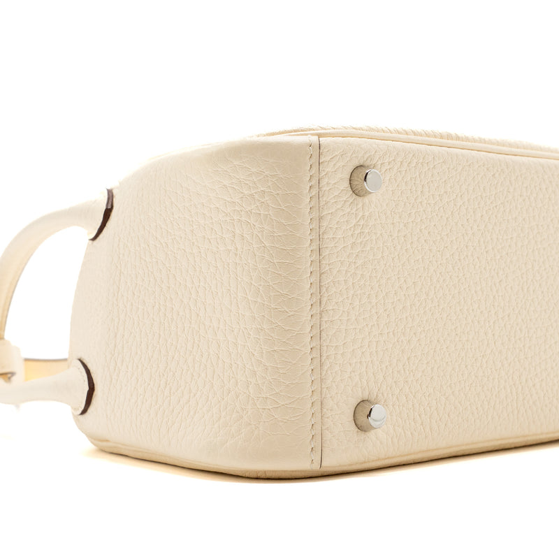 Hermes mini lindy clemence nata SHW stamp U