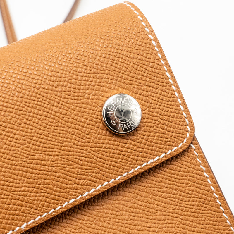Hermes Hermesnap epsom Gold SHW stamp K
