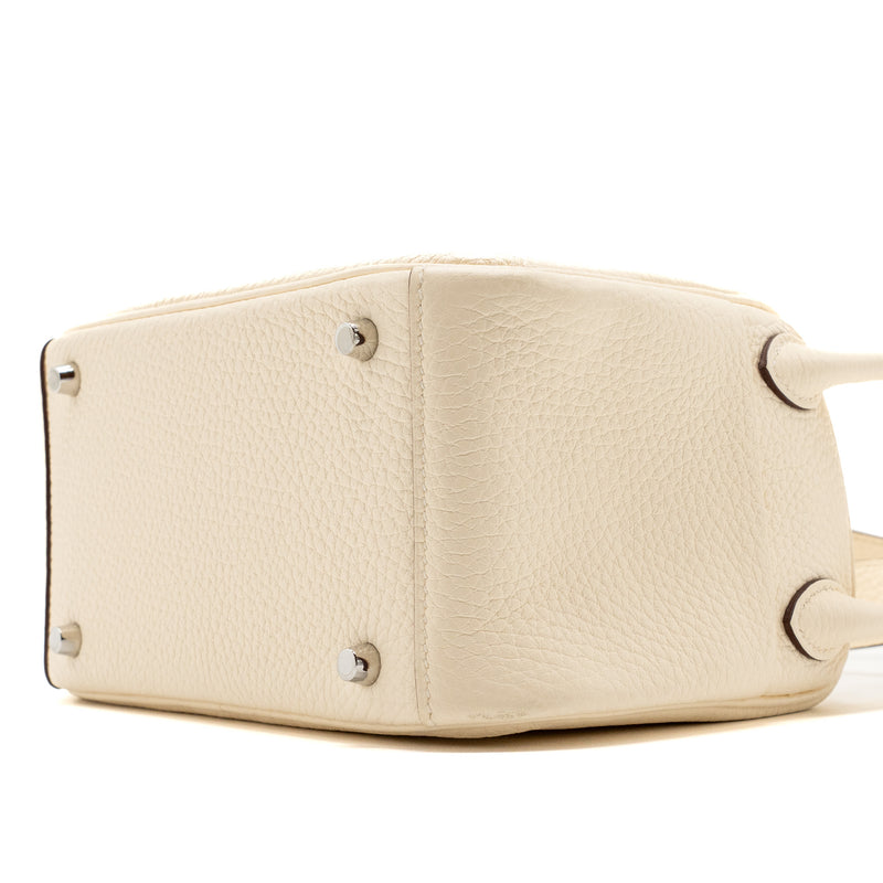 Hermes mini lindy clemence nata SHW stamp U