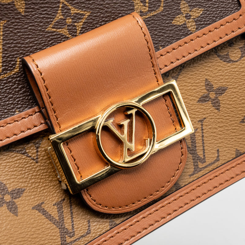 Louis Vuitton Mini Dauphine Monogram Canvas GHW