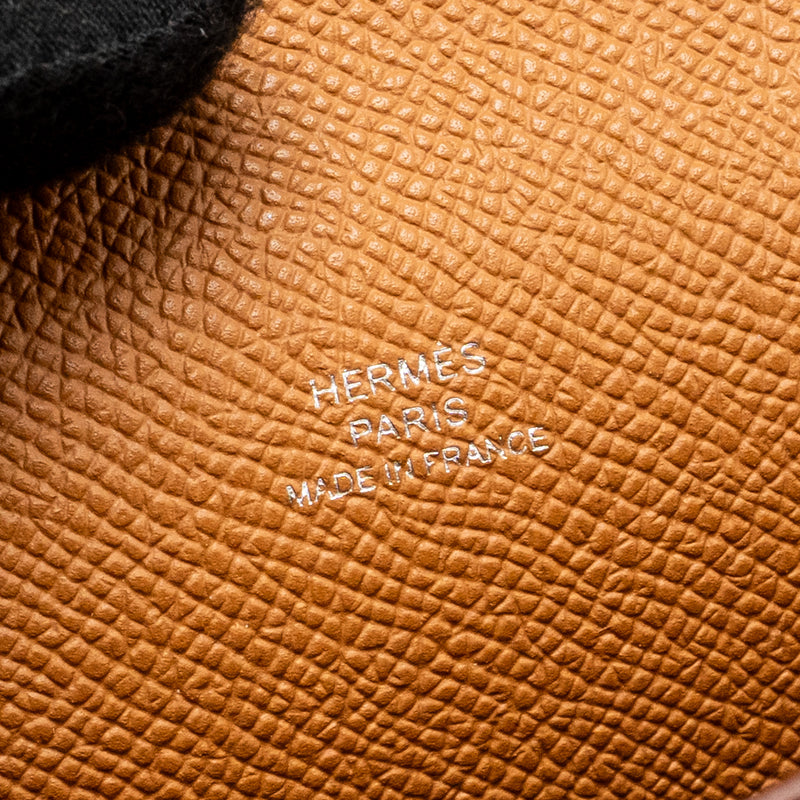 Hermes Hermesnap epsom Gold SHW stamp K