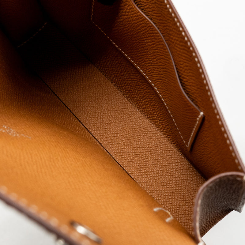 Hermes Hermesnap epsom Gold SHW stamp K