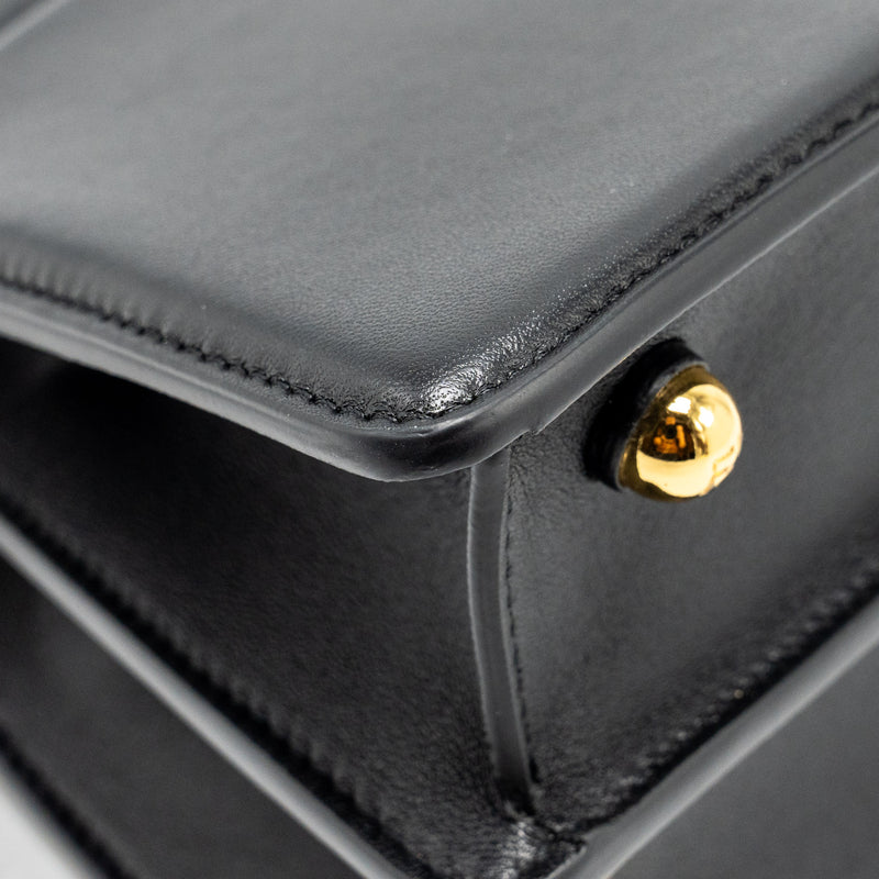 Fendi peekaboo ISEEU Petit Lambskin black GHW