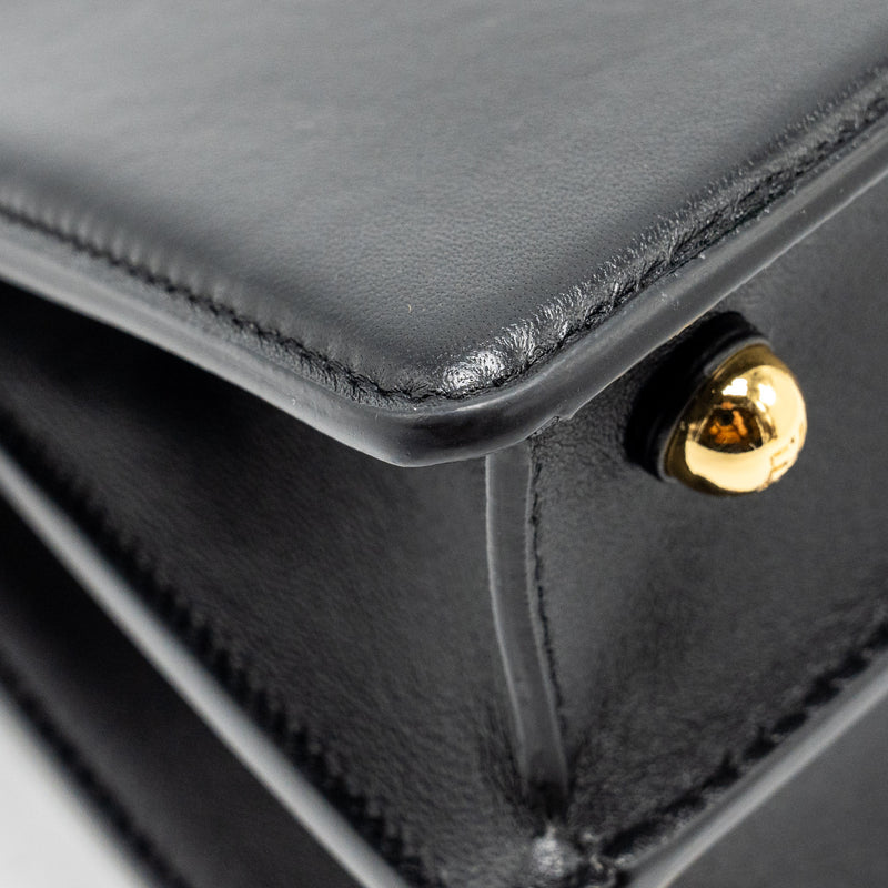Fendi peekaboo ISEEU Petit Lambskin black GHW