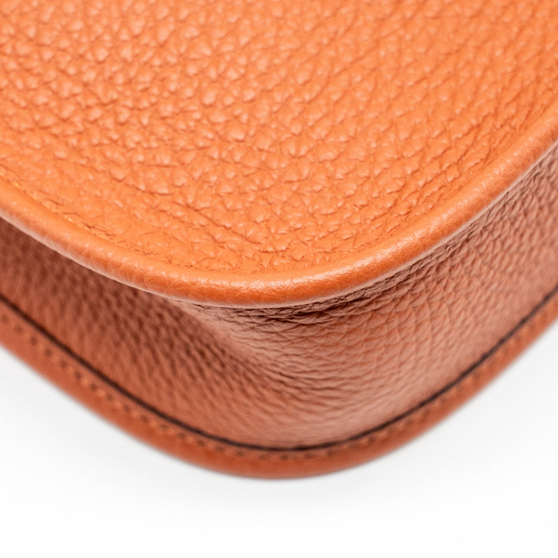 Hermes Mini Evelyne Clemence Cuivre GHW Stamp B