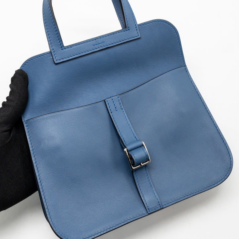 Hermes mini Halzan 22 swift Blue Agate SHW Stamp A