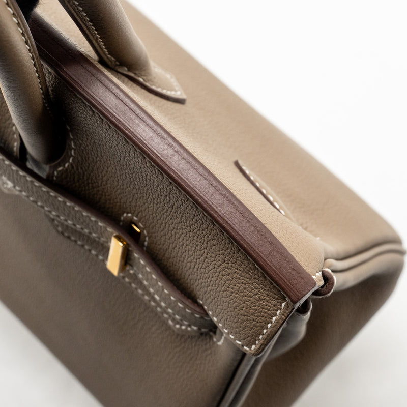 Hermes Birkin 25 Togo Etoupe GHW Stamp B