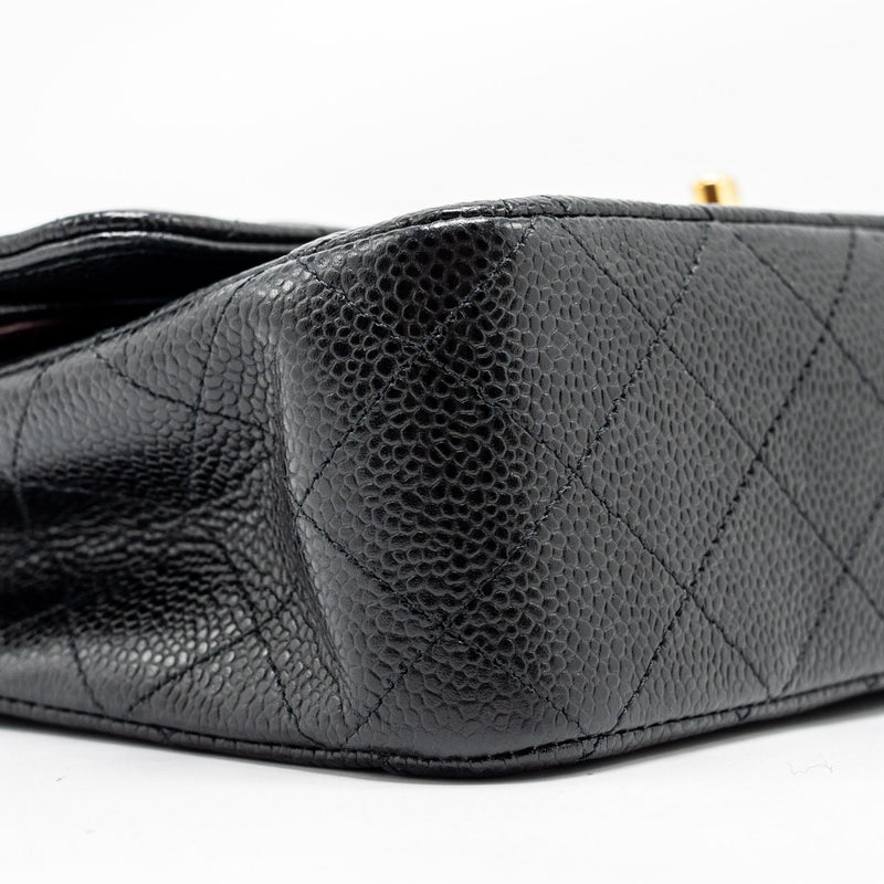 Chanel Medium Classic Double Flap Bag Caviar Black GHW