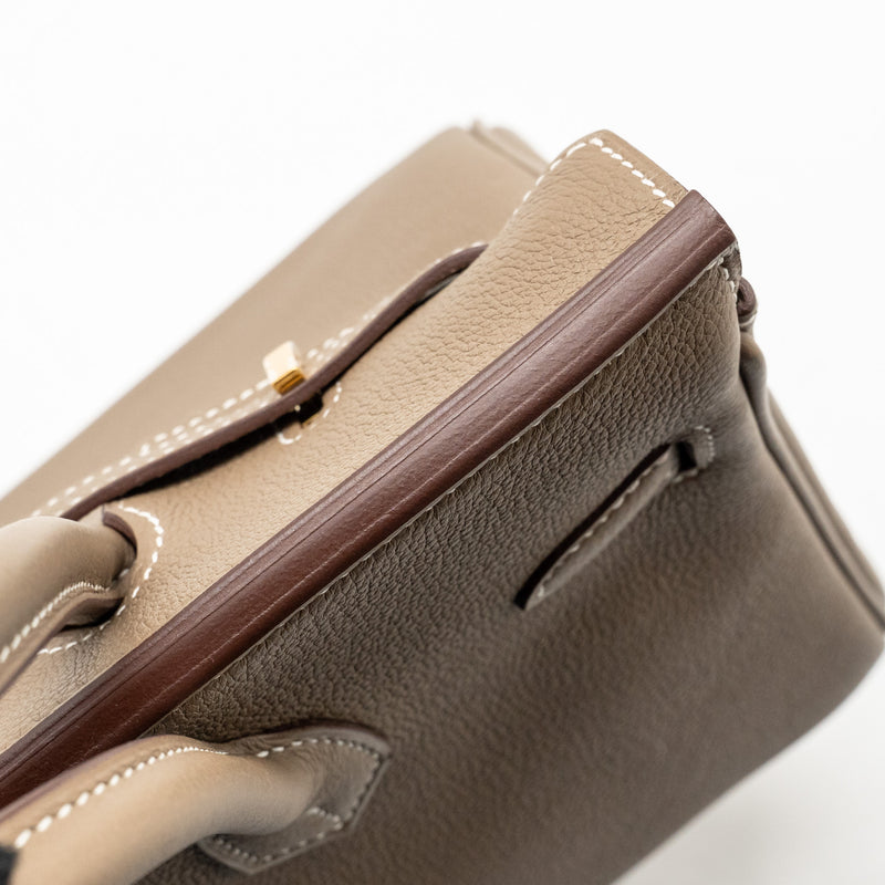 Hermes Birkin 25 Togo Etoupe GHW Stamp B