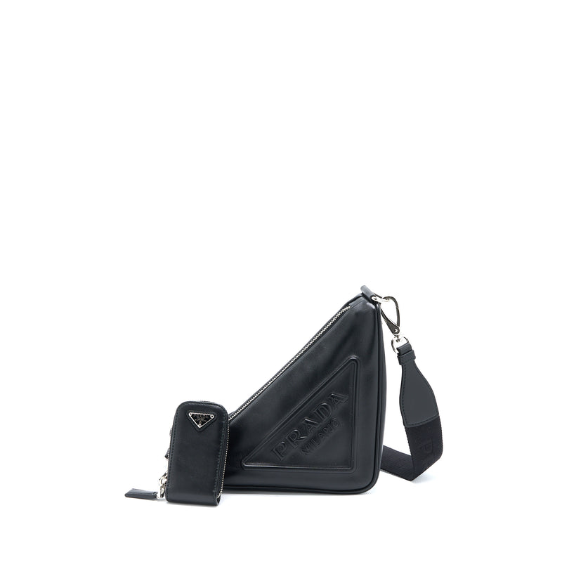 Prada Leather Triangle Shoulder Bag