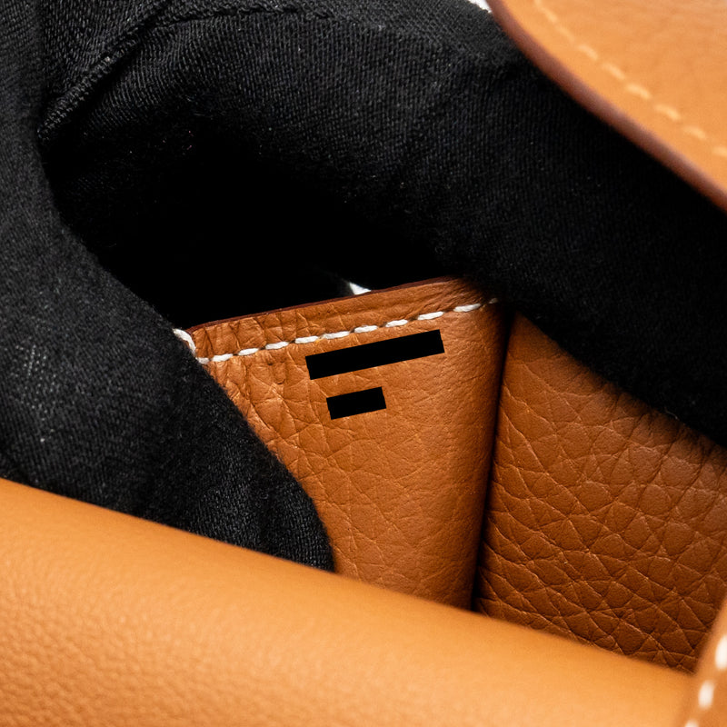 Hermes Halzan 25 Clemence Gold SHW Stamp U