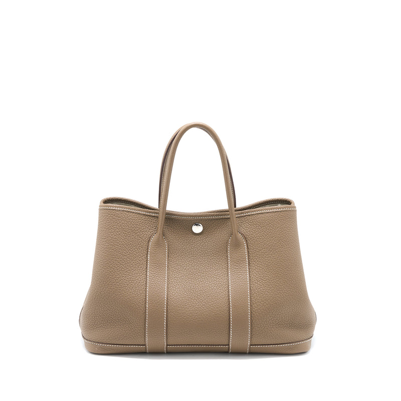 Hermes Garden Party 30 Negonda Etoupe SHW Stamp C