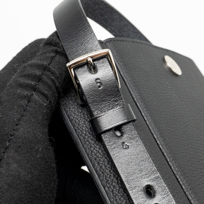 Hermes Perspective Cavaliere 21 Bag Togo/Vache Hunter Black SHW Stamp B