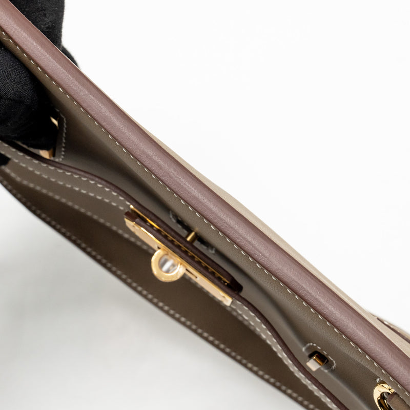 Hermes Mini Jypsiere Swift Etoupe GHW Stamp K