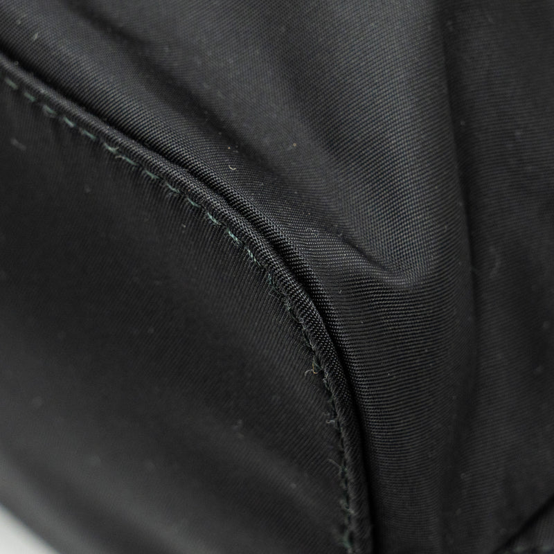 PRADA Small Re-Nylon Backpack Black SHW