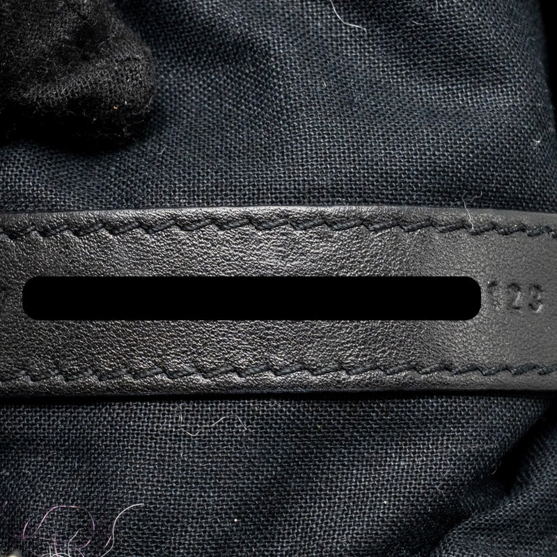 Balenciaga Le Cagole XS Shoulder Bag BB Monogram Denim Light Blue SHW