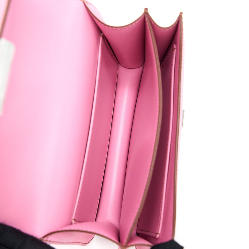 Hermes Mini Constance Epsom 5P Bubblegum Pink SHW Stamp Z