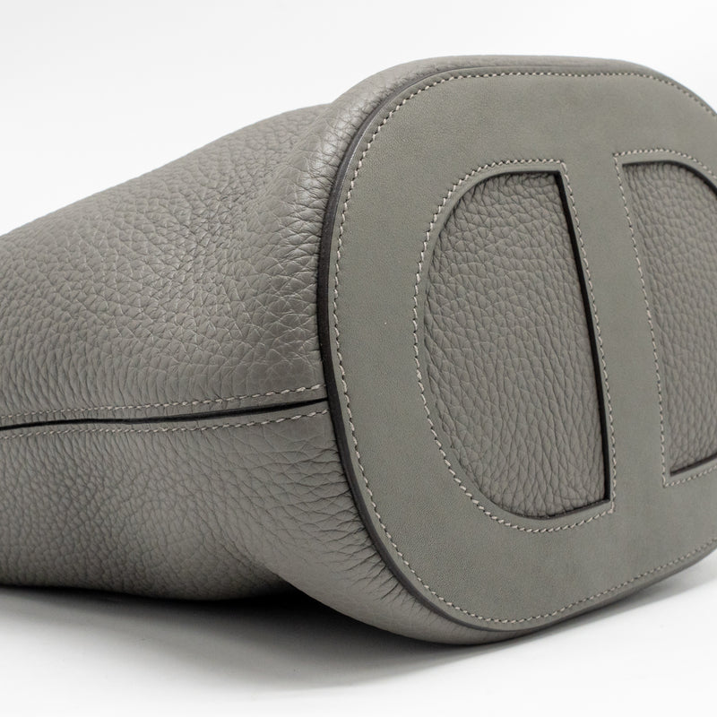 Hermes in-the-loop 23 Clemence Gris Meyer GHW Stamp U