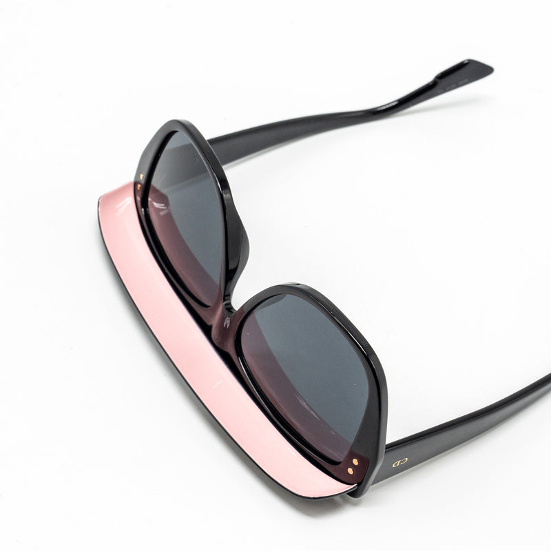 Dior J’adior sunglasses black / pink