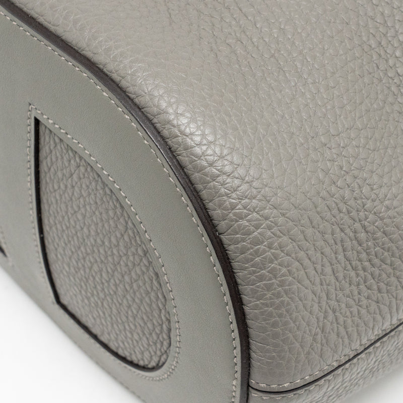 Hermes in-the-loop 23 Clemence Gris Meyer GHW Stamp U