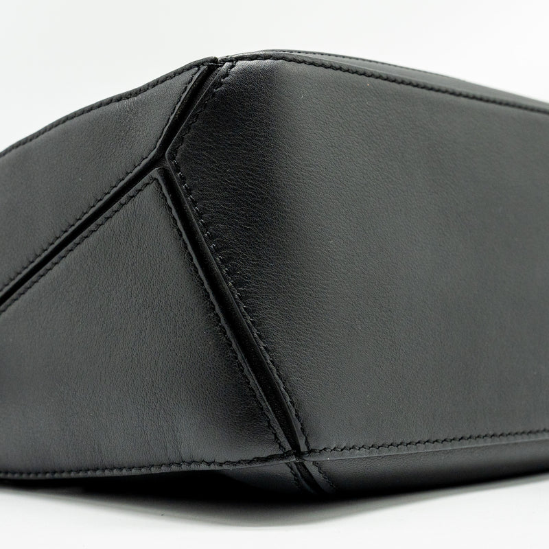 Loewe Small Puzzle Bag Calfskin Black SHW
