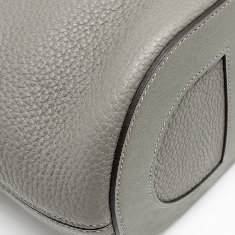 Hermes in-the-loop 23 Clemence Gris Meyer GHW Stamp U