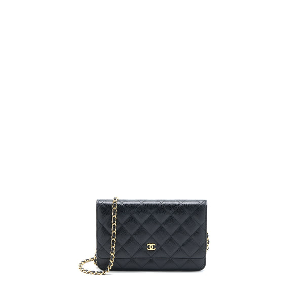 Chanel Classic Wallet on Chain Caviar Black GHW