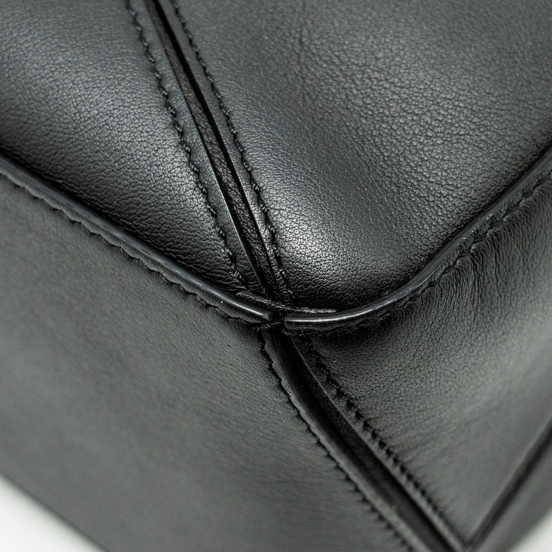 Loewe Small Puzzle Bag Calfskin Black SHW
