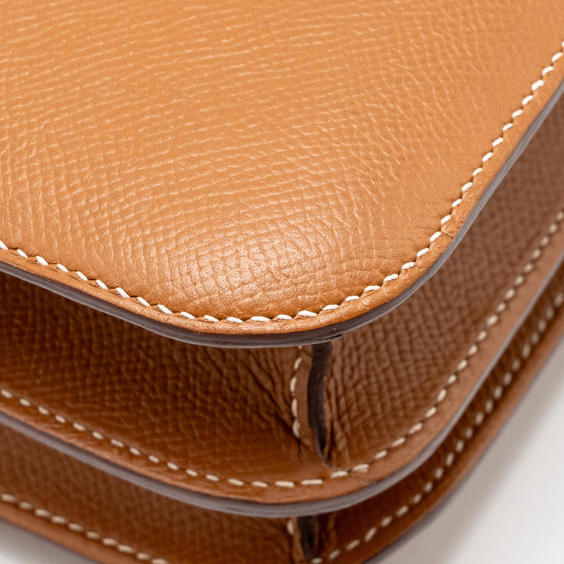 Hermes Constance 24 Epsom Gold GHW Stamp C