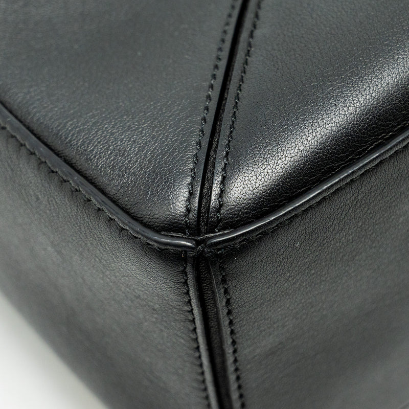 Loewe Small Puzzle Bag Calfskin Black SHW