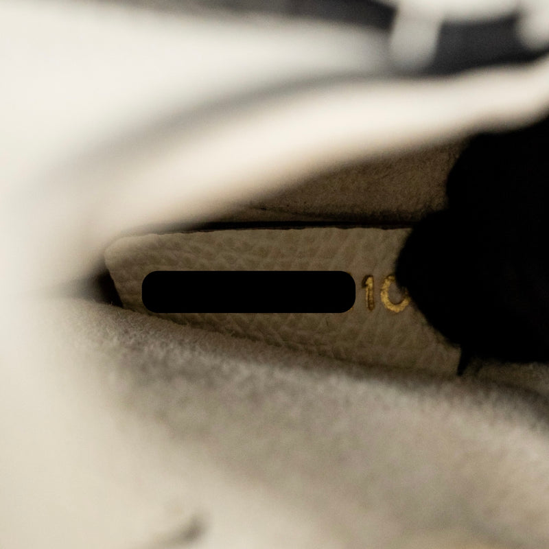 Dior Mini Saddle Bag calfskin white GHW