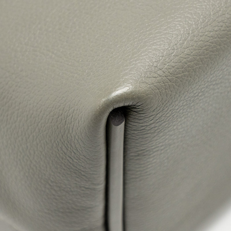 Hermes Mini 2424 24/24-21 Bag Evercolor/Swift Gris Meyer SHW Stamp U