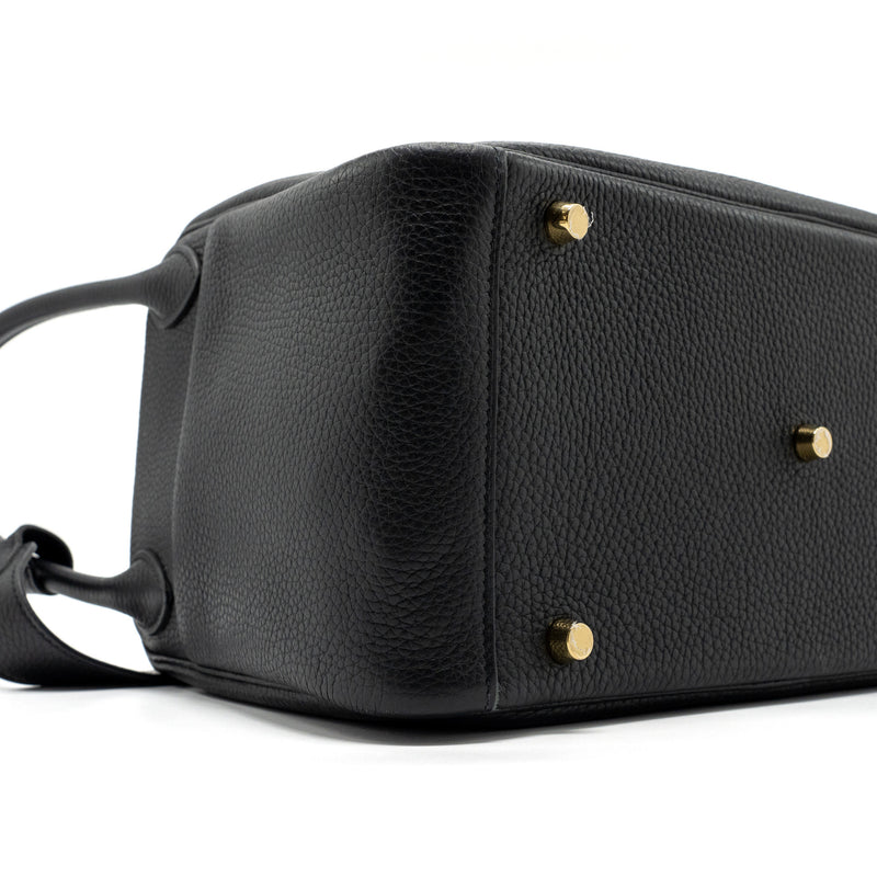 Hermes lindy 30 clemence black GHW stamp D