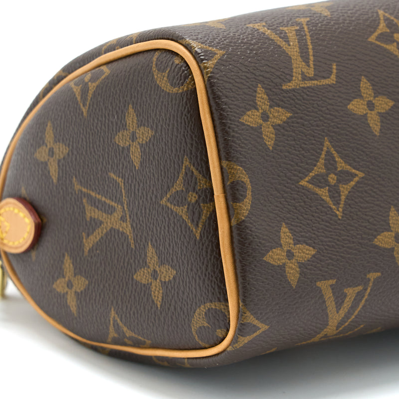 Louis Vuitton Nano Speedy Monogram Canvas GHW (Old Version)